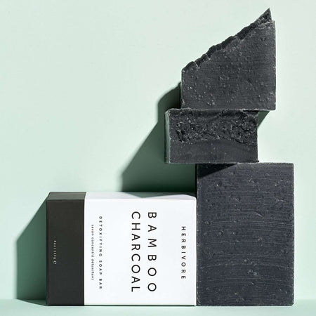 Herbivore Bamboo Charcoal Cleansing Bar Soap at Socialite Beauty Canada