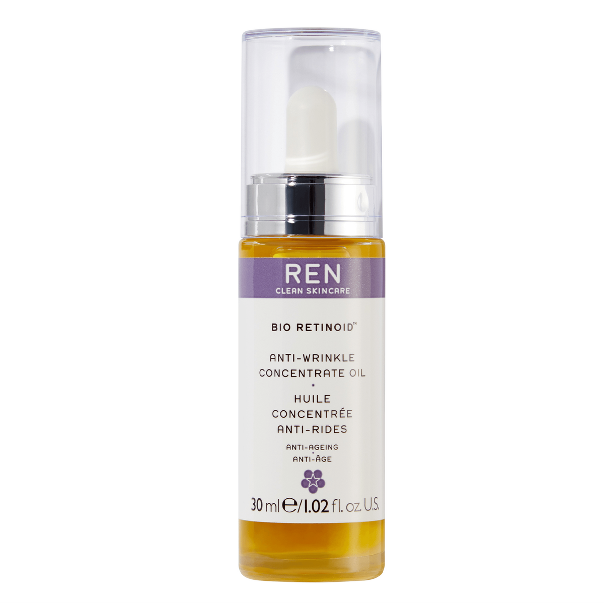 REN Clean Skincare Bio Retinoid™ Anti-Wrinkle Concentrate Oil, 30ml