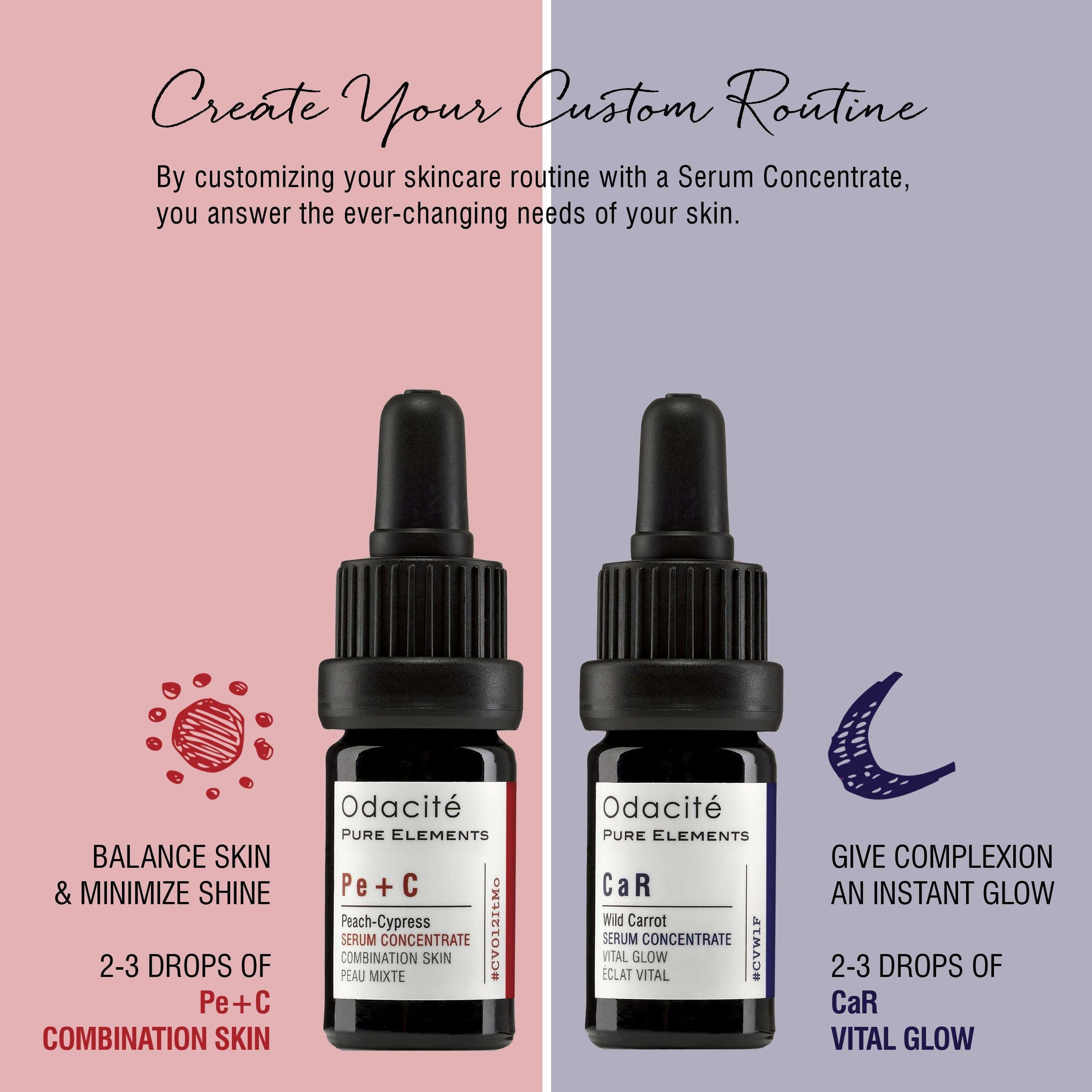 Odacité CaR | Vital Glow Wild Carrot Serum Concentrate at Socialite Beauty Canada