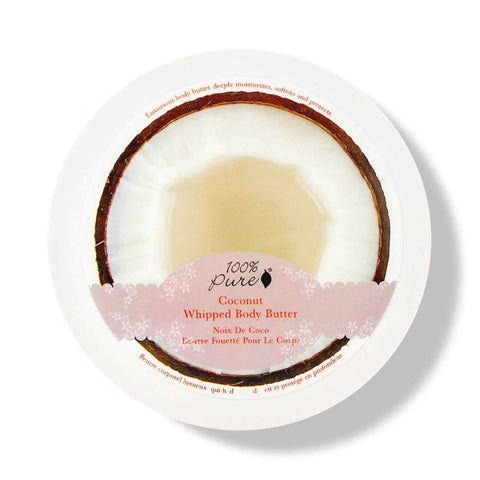 100% Pure® Coconut Whipped Body Butter at Socialite Beauty Canada