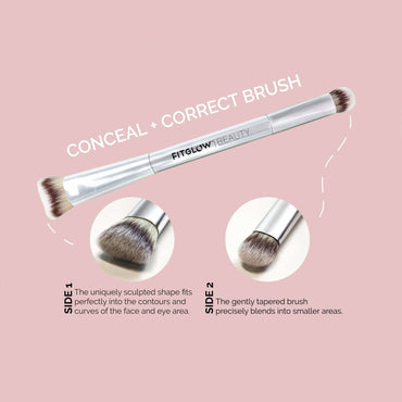 Fitglow Beauty Conceal+ Correct Brush at Socialite Beauty Canada