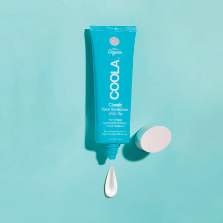 Coola® Classic Face Organic Sunscreen Lotion SPF 50 - White Tea at Socialite Beauty Canada