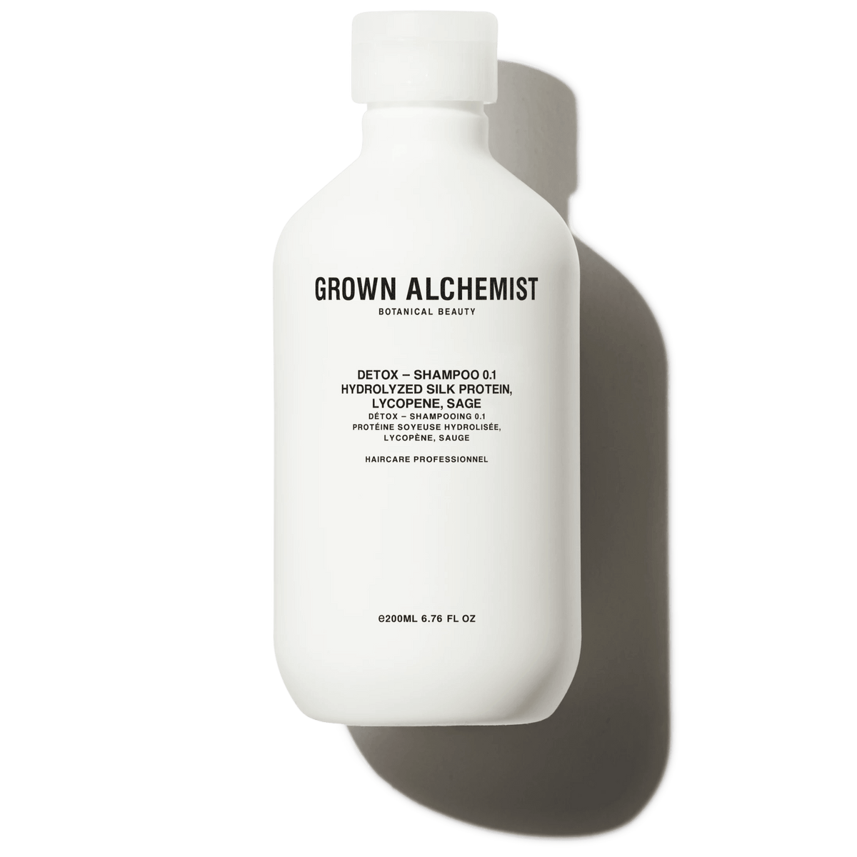 Grown Alchemist Detox - Shampoo 0.1: Hydrolyzed Silk Protein, Lycopene, Sage, 200ml