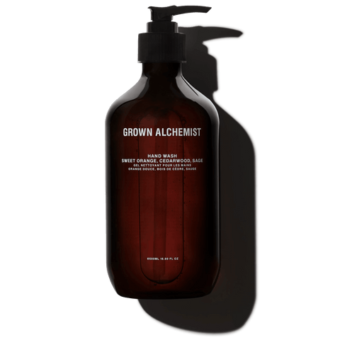 Grown Alchemist Hand Wash: Sweet Orange, Cedarwood, Sage, 500 ml