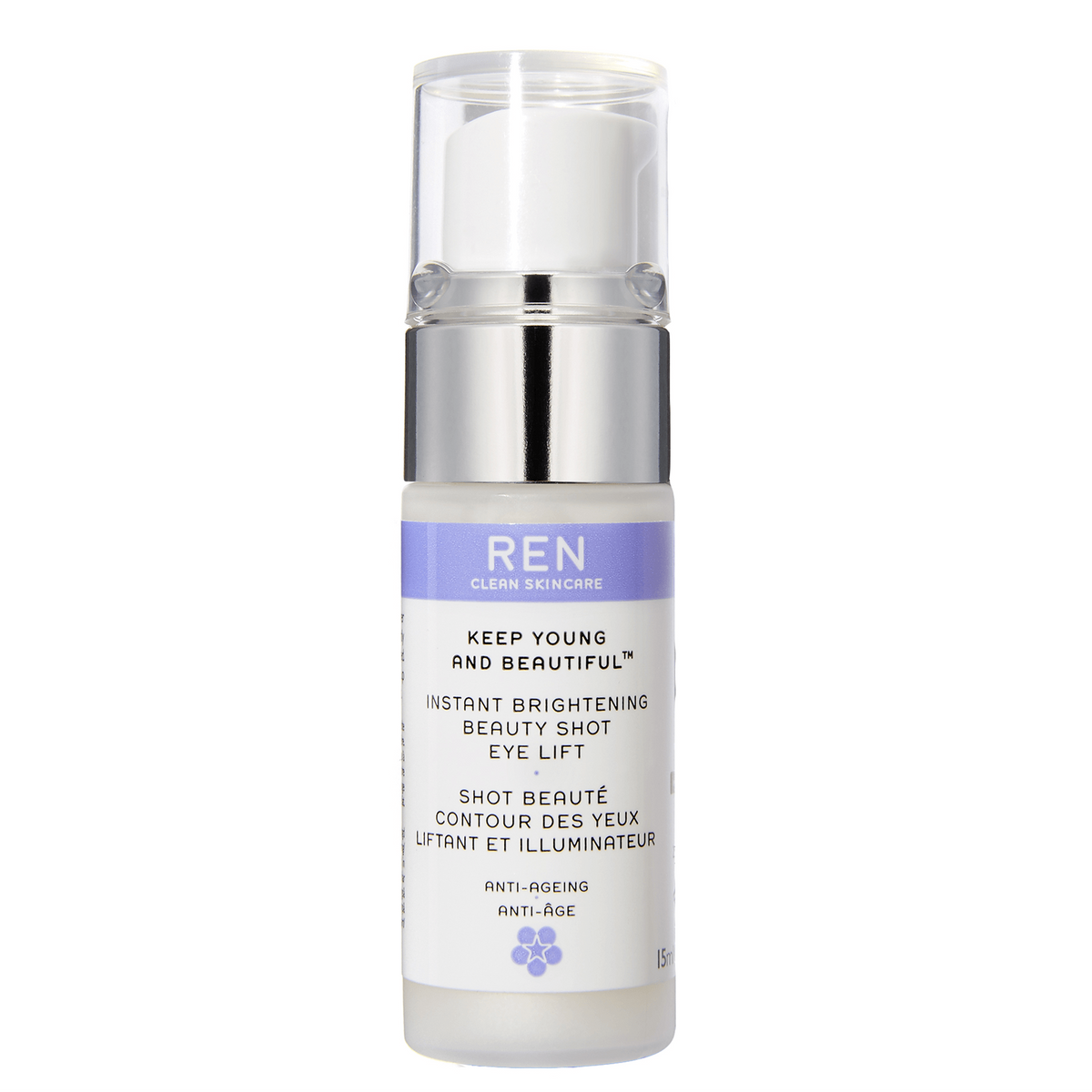 REN Clean Skincare Keep Young And Beautiful™ Instant Brightening Beauty Shot Eye Lift at Socialite Beauty Canada