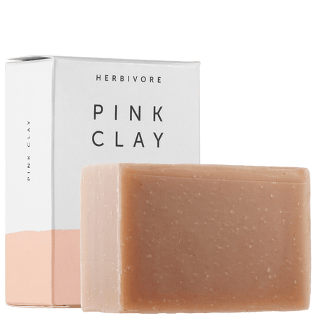 Herbivore Pink Clay Cleansing Bar Soap, Default Title