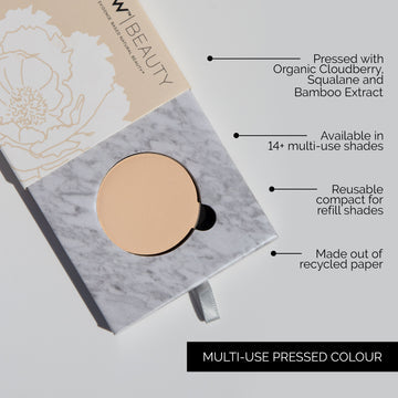 Multi-Use Pressed Shadow + Blush Colour