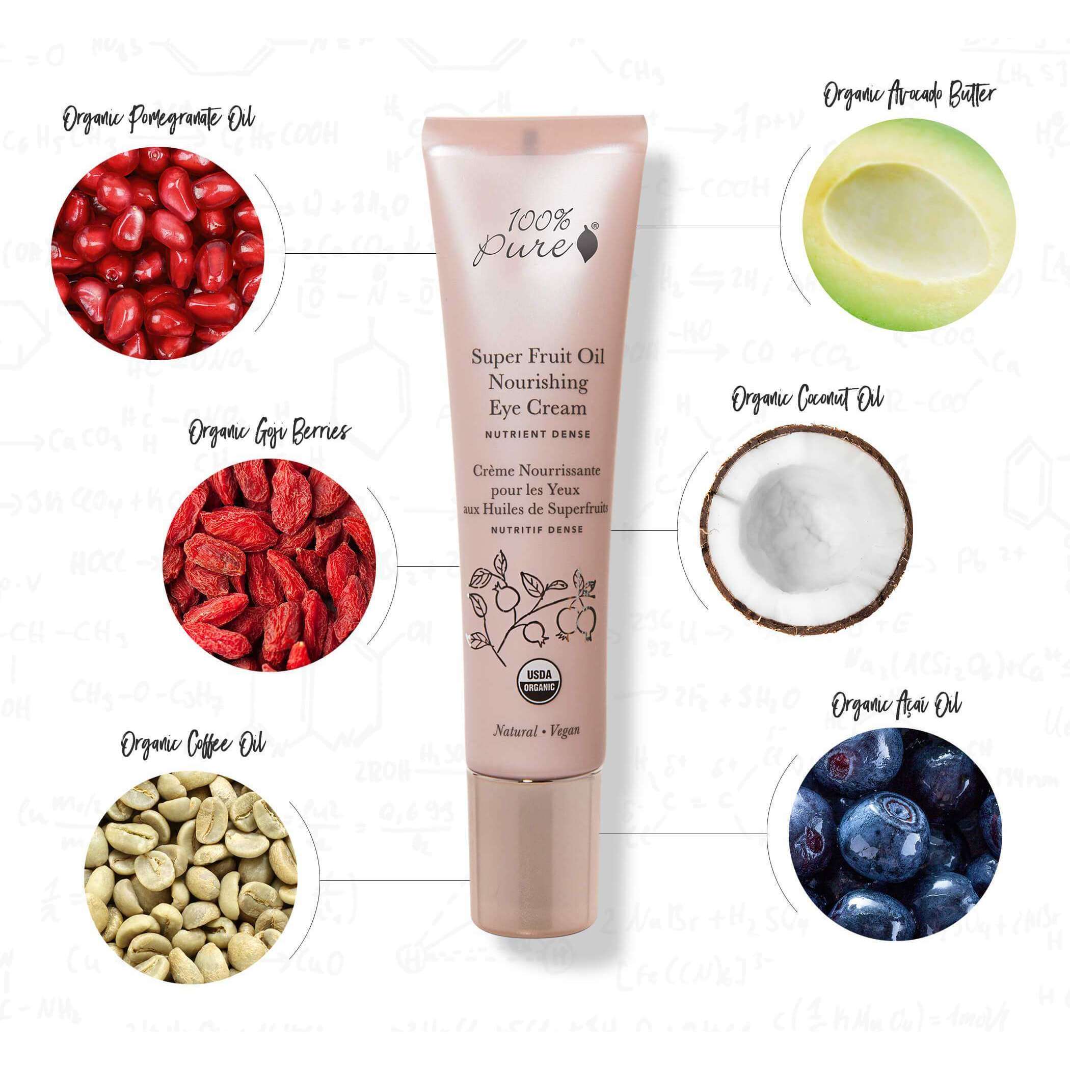 100% Pure® Super Fruit Oil Nourishing Eye Cream at Socialite Beauty Canada