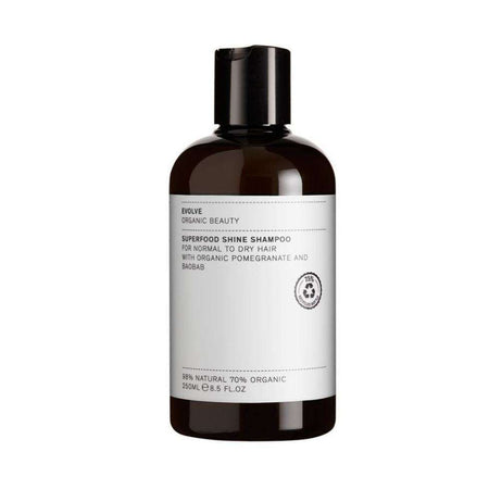 Evolve Organic Beauty Superfood Shine Natural Shampoo, 250 ml